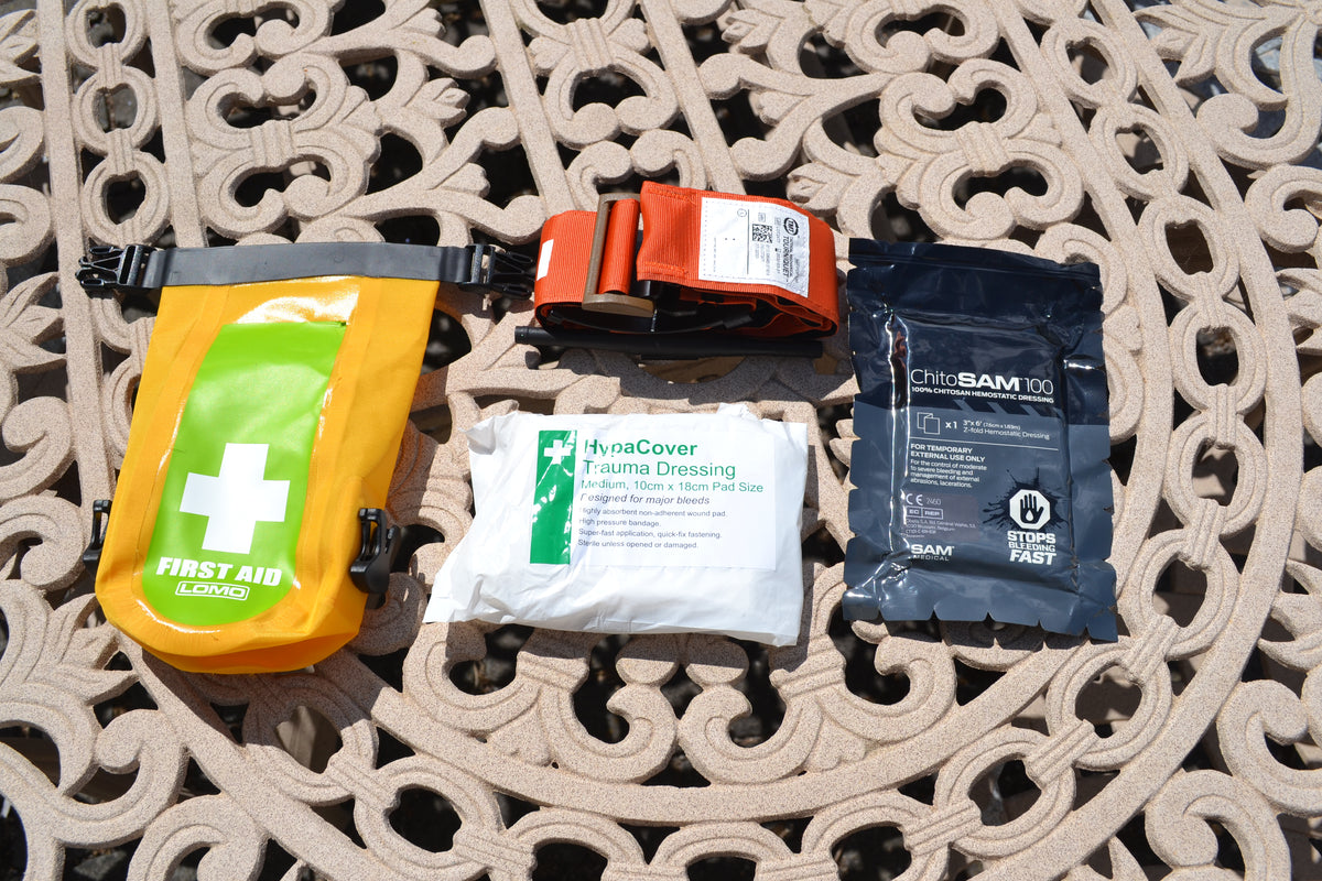 Climbers first aid kit