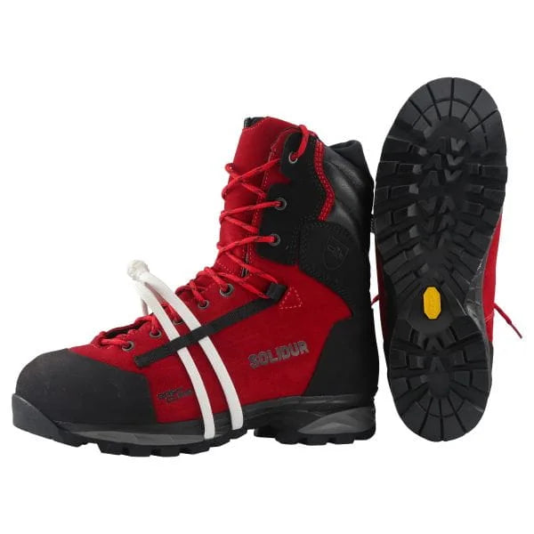 Solidur TREE CLIMB TREECS Waterproof Class 2 Chainsaw Safety Boots
