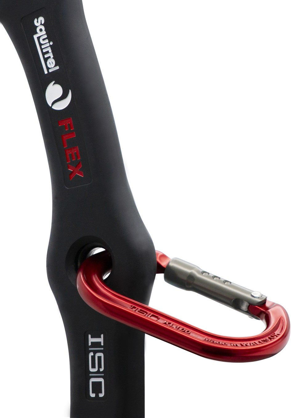 ISC Squirrel FLEX Tether with Accessory Karabiner